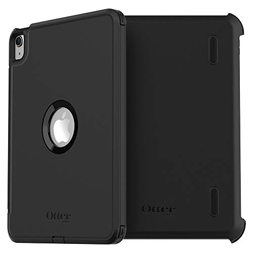 OtterBox Defender Hülle für iPad Air 10,9" (4. gen 2020/5.gen 2022), ultrarobuste Schutzhülle mit integriertem Displayschutz, 2X nach Militärstandard getestet, Schwarz, Keine Einzelhandelsverpackung von OtterBox