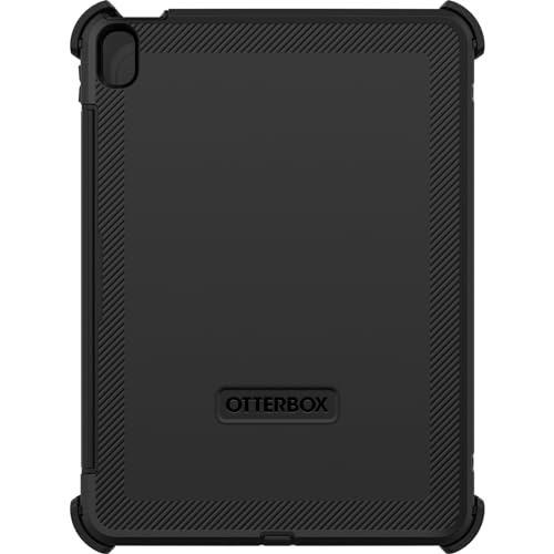OtterBox Defender Hülle für iPad Air 11" (2024) & iPad Air 10.9" (2022/2020), Schutzhülle mit integriertem Displayschutz, 2X nach Militärstandard getestet, Schwarz, Keine Einzelhandelsverpackung von OtterBox