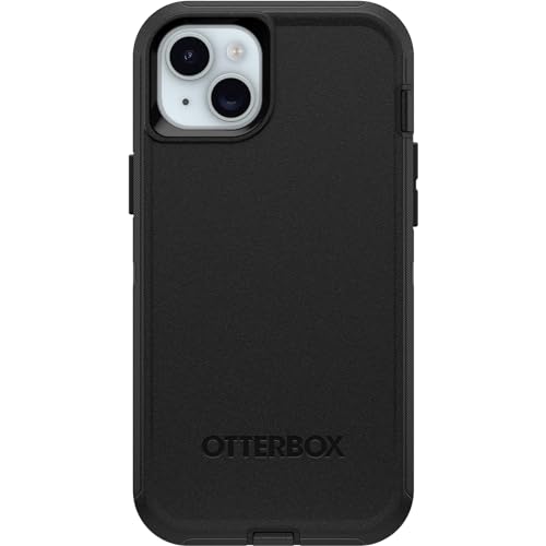 OtterBox Defender Hülle für iPhone 15 Plus/iPhone 14 Plus, stoßfest, sturzsicher, Ultra-robust, schützende Hülle, 5X getestet nach Militärstandard, Schwarz, Keine Einzelhandelsverpackung OtterBox Defender Hülle für iPhone 15 Plus/iPhone 14 Plus, stoßfest, sturzsicher, Ultra-robust, schützende Hülle, 5X getestet nach Militärstandard, Schwarz, Keine Einzelhandelsverpackung von OtterBox