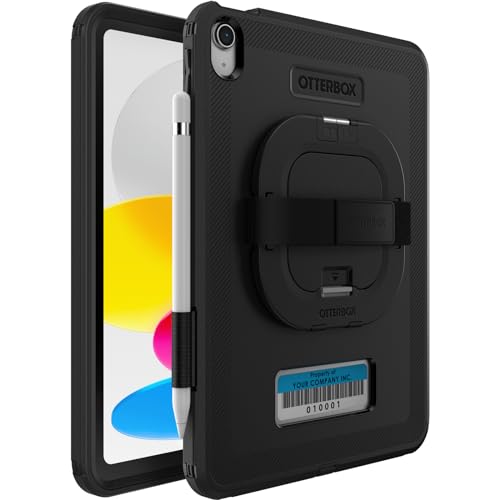 OtterBox Defender Kickstand Hülle für Apple iPad 10th, ultrarobuste Schutzhülle mit integriertem Displayschutz, 2X getestet nach Militärstandard, Schwarz OtterBox Defender Kickstand Hülle für Apple iPad 10th, ultrarobuste Schutzhülle mit integriertem Displayschutz, 2X getestet nach Militärstandard, Schwarz von OtterBox