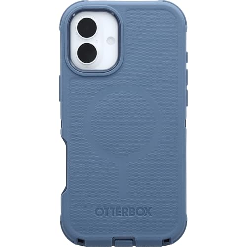 OtterBox Defender Series MagSafe Hülle für iPhone 16 Plus, stoßfest, sturzsicher, extrem robust, Schutzhülle, 7X getestet nach Militärstandard, Blau OtterBox Defender Series MagSafe Hülle für iPhone 16 Plus, stoßfest, sturzsicher, extrem robust, Schutzhülle, 7X getestet nach Militärstandard, Blau von OtterBox