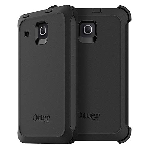 OtterBox Defender Series Schutzhülle für Samsung Galaxy Tab E (8.0), Einzelhandelsverpackung, Schwarz von OtterBox