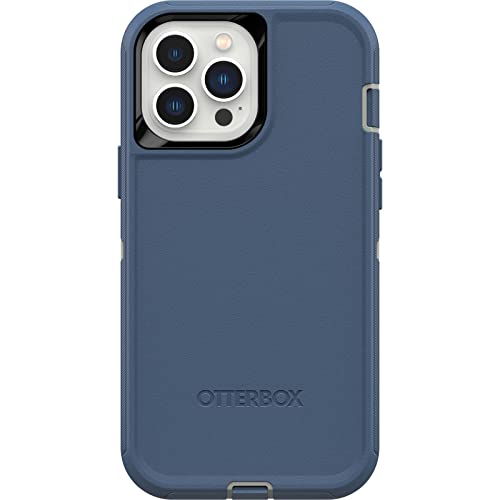 OtterBox Defender Series Screenless Edition Hülle für iPhone 13 Pro Max & iPhone 12 Pro Max (nur) – nur Hülle – Nicht Einzelhandelsverpackung – Fort Blue von OtterBox