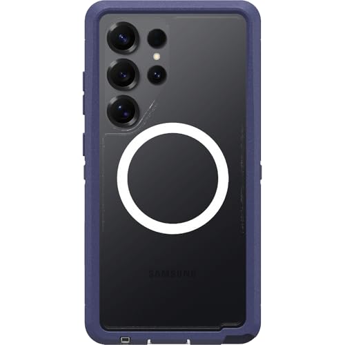 OtterBox Defender Series XT Clear Hülle mit Magneten für Samsung Galaxy S25 Ultra, stoßfest, Ultra-robust, schützende Hülle, 7X getestet nach Militärstandard, Transparent/Lila OtterBox Defender Series XT Clear Hülle mit Magneten für Samsung Galaxy S25 Ultra, stoßfest, Ultra-robust, schützende Hülle, 7X getestet nach Militärstandard, Transparent/Lila von OtterBox