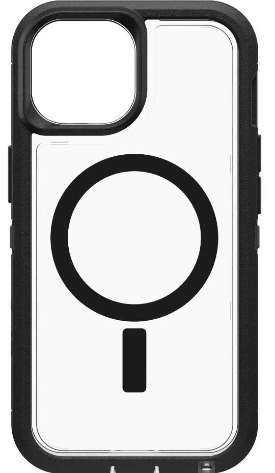 OtterBox Defender Series XT für das Apple iPhone 15 Plus - Clear/Schwarz von OtterBox