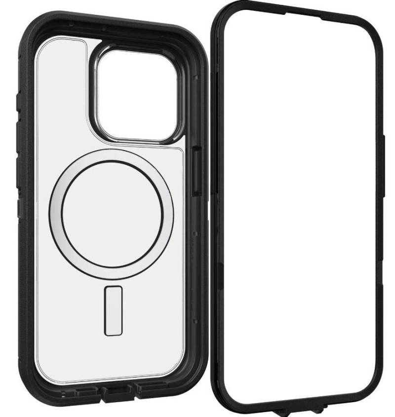 OtterBox Defender Series XT für das Apple iPhone 15 Pro - Clear/Schwarz von OtterBox