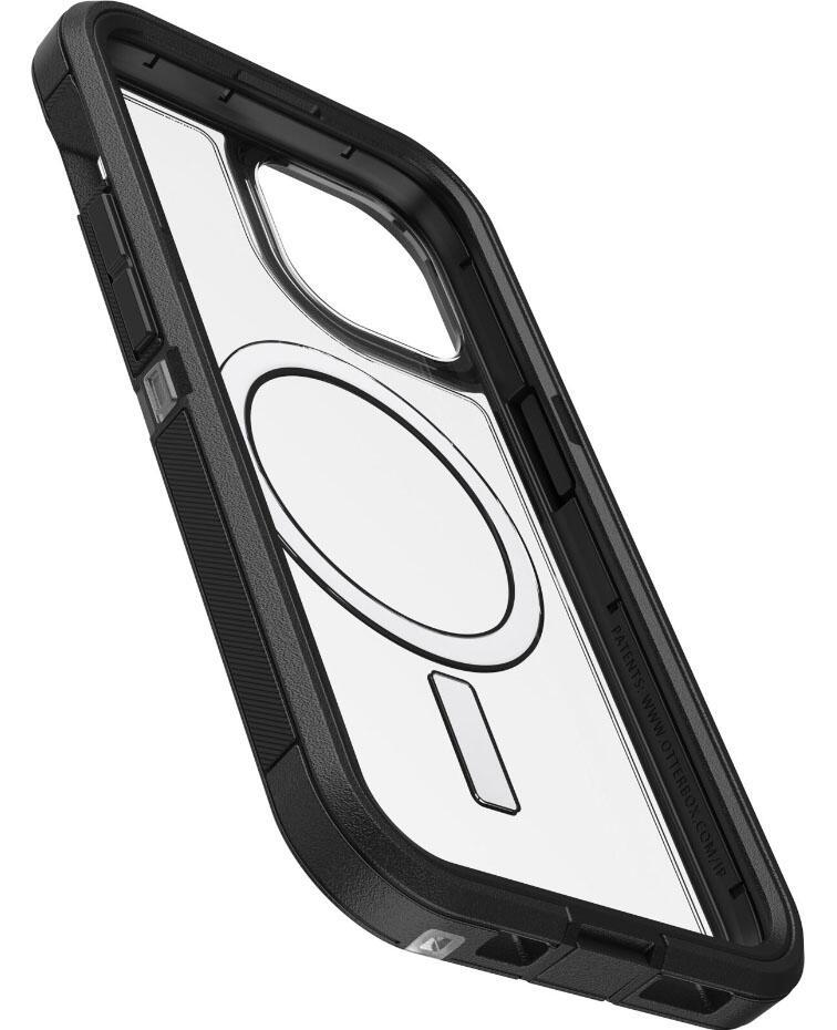 OtterBox Defender Series XT für das Apple iPhone 15 Pro Max - Clear/Schwarz von OtterBox