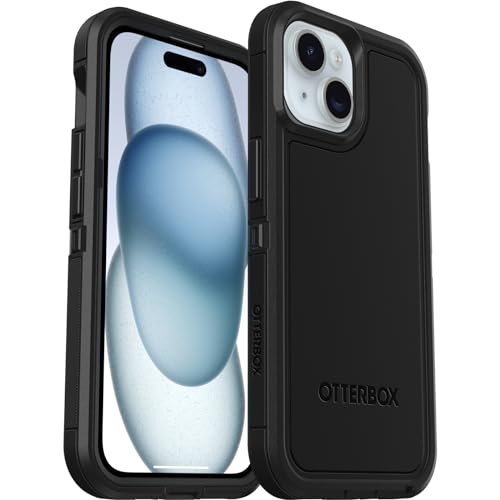 OtterBox Defender XT Hülle für iPhone 16e, 15, 14, 13 mit MagSafe, stoßfest, Ultra-robust, schützende Hülle, 5X getestet nach Militärstandard, Schwarz, Keine Einzelhandelsverpackung OtterBox Defender XT Hülle für iPhone 16e, 15, 14, 13 mit MagSafe, stoßfest, Ultra-robust, schützende Hülle, 5X getestet nach Militärstandard, Schwarz, Keine Einzelhandelsverpackung von OtterBox