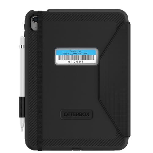 OtterBox Defender for Business Folio Zubehör (nur Folio) für iPad 10. Generation (nur Folio) – Schwarz (Keine Einzelhandelsverpackung) von OtterBox