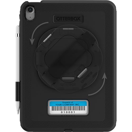 OtterBox Defender for Business mit Ständer/Handschlaufe für iPad 10. Generation (nur) V2, robust, langlebig, ohne Bildschirm, Port-Schutz, inklusive Schirmständer (Keine Einzelhandelsverpackung) von OtterBox