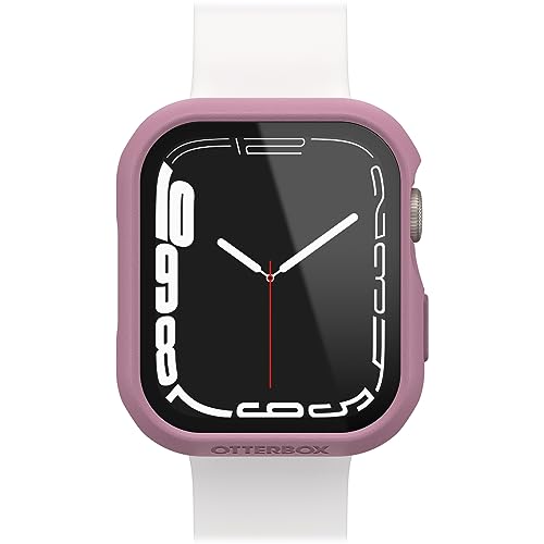 OtterBox Eclipse Bumper mit integrierter Displayschutzglas für Apple Watch Series 9/8/7 - 45mm, gehärtetes Glas, stoßfeste, sturzsichere und schlanke Schutzhülle für Apple Watch, Rose von OtterBox