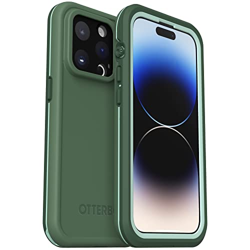 OtterBox FRE Series wasserdichte Schutzhülle mit MagSafe (entworfen von LifeProof) für iPhone 14 Pro (nur) – Dauntless (Grün) von OtterBox