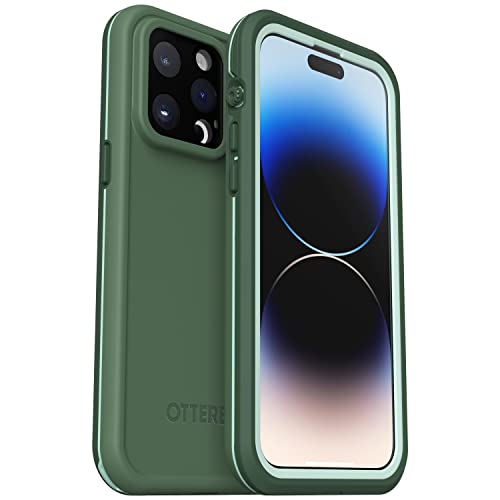 OtterBox FRFRE Series wasserdichte Schutzhülle mit MagSafe (entworfen von LifeProof) für iPhone 14 Pro Max (nur), Dauntless (grün) von OtterBox