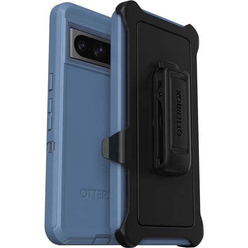 OtterBox Google Pixel 8 Pro Defender Series Schutzhülle – Babyblaue Jeans, robust und langlebig, mit Port-Schutz, inklusive Holster-Clip-Ständer (Einzeleinheit Wird in Polybeutel geliefert, ideal für OtterBox Google Pixel 8 Pro Defender Series Schutzhülle – Babyblaue Jeans, robust und langlebig, mit Port-Schutz, inklusive Holster-Clip-Ständer (Einzeleinheit Wird in Polybeutel geliefert, ideal für von OtterBox