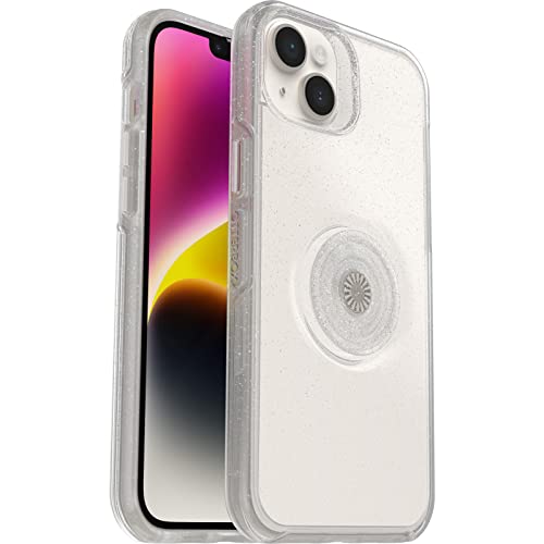 OtterBox Otter+Pop Hülle für iPhone 14 Plus, stoßfest, sturzsicher, schützende Hülle mit PopSockets PopGrip, 3x getestet nach Militärstandard, Stardust von OtterBox