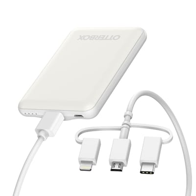 OtterBox Powerbank Bundle 5000mAh USB A+Micro 10W+3-1 Kabel 1m Weiß OtterBox Powerbank Bundle 5000mAh USB A+Micro 10W+3-1 Kabel 1m Weiß von OtterBox