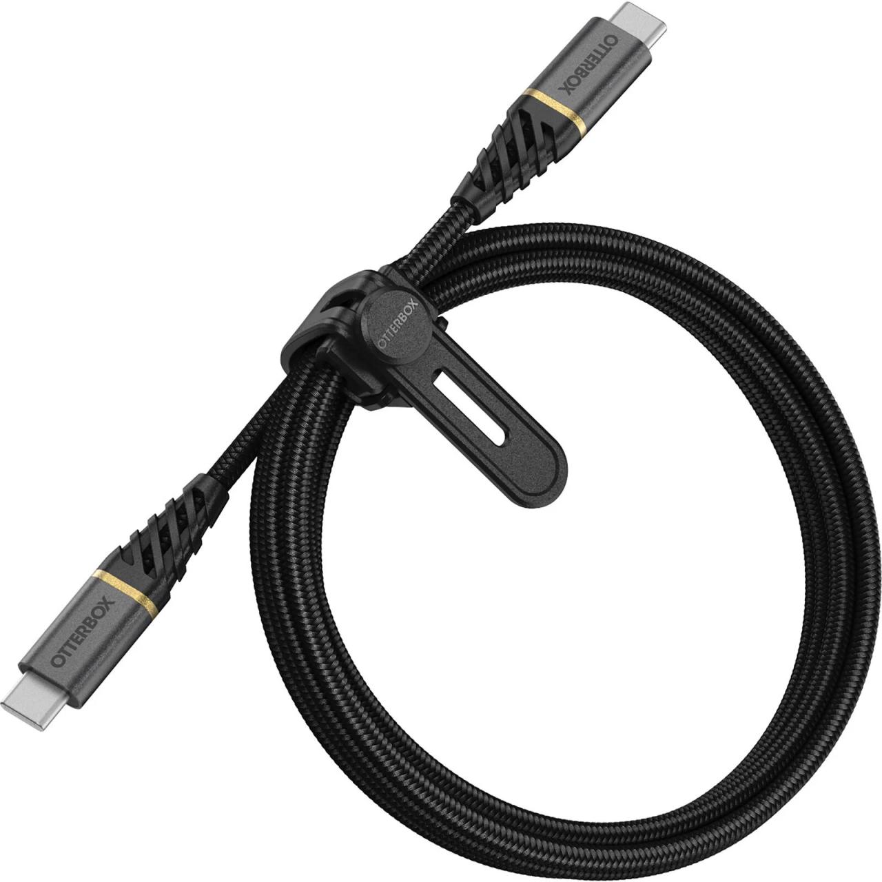 OtterBox Premium Cable USB C-C 1M USB-PD - black OtterBox Premium Cable USB C-C 1M USB-PD - black von OtterBox
