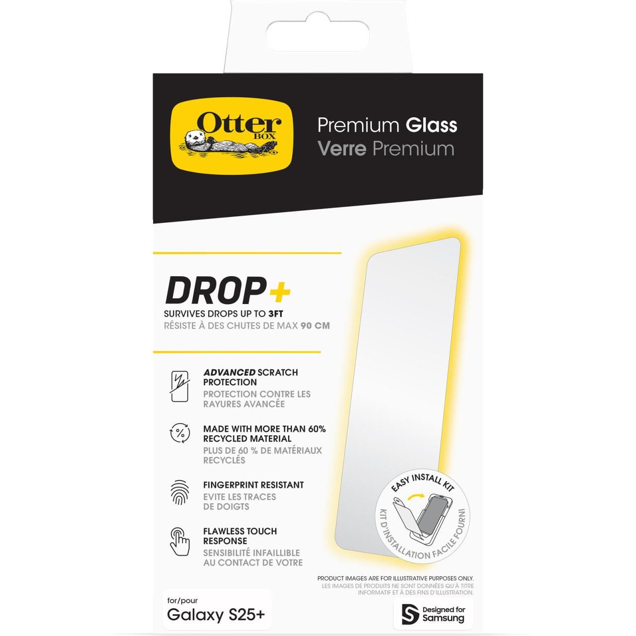 OtterBox Premium Glass für Samsung Galaxy S25+ clear OtterBox Premium Glass für Samsung Galaxy S25+ clear von OtterBox
