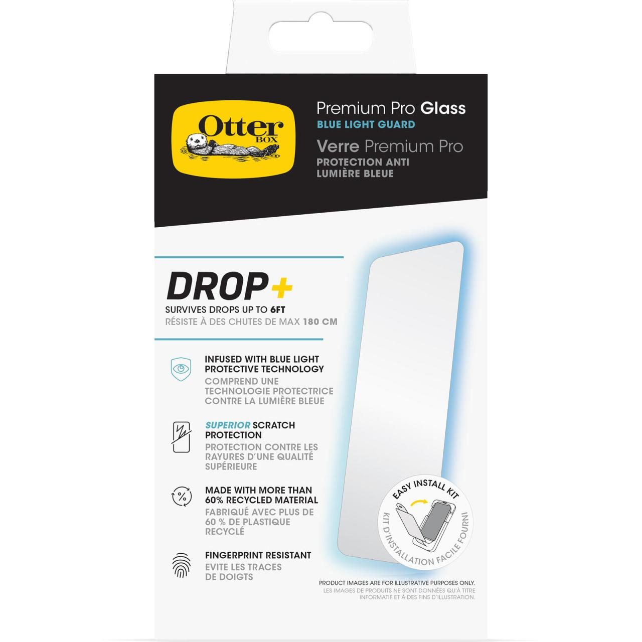 OtterBox Premium Pro Glass Blue Light Apple iPhone 16 - clear OtterBox Premium Pro Glass Blue Light Apple iPhone 16 - clear von OtterBox