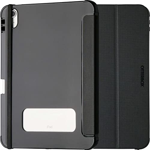 OtterBox React Folio Hülle für iPad 10. gen 2022, 11.gen 2025 (A16), stoßfeste, sturzsichere, ultradünne Schutzhülle, nach Militärstandard getestet, Schwarz von OtterBox