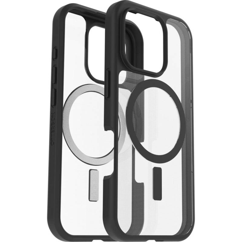 OtterBox React MagSafe Apple iPhone 16 Pro Black Crystal - clear/black von OtterBox