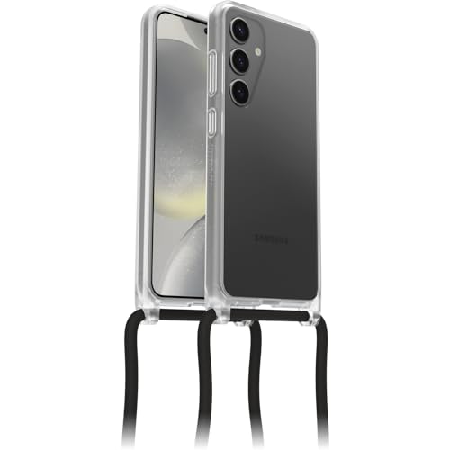 OtterBox React Necklace Hülle für Samsung Galaxy S24, Schützende Hülle mit verstellbarer und abnehmbarer Handykette, Getestet nach Militärstandard, Transparent, Keine Einzelhandelsverpackung von OtterBox