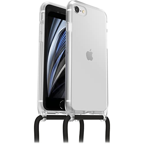 OtterBox React Necklace Hülle für iPhone 7/8/SE 2020/SE 2022, ultraschlanke, schützende Hülle mit Verstellbarer und Abnehmbarer Handykette, Getestet nach Militärstandard, Transparent OtterBox React Necklace Hülle für iPhone 7/8/SE 2020/SE 2022, ultraschlanke, schützende Hülle mit Verstellbarer und Abnehmbarer Handykette, Getestet nach Militärstandard, Transparent von OtterBox