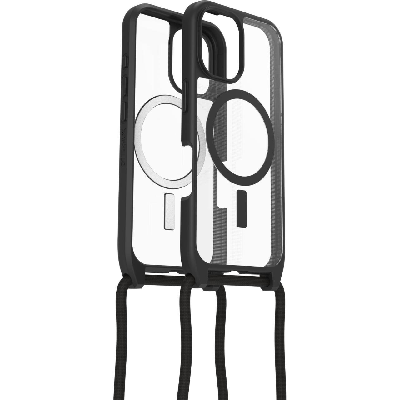 OtterBox React Necklace MagSafe Apple iPhone 16 Black Crystal - clear/black OtterBox React Necklace MagSafe Apple iPhone 16 Black Crystal - clear/black von OtterBox