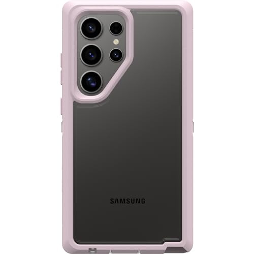 OtterBox Schutzhülle für Samsung Galaxy S24 Ultra Defender Series XT, transparent, Motiv: Mountain Frost (transparent/lila), ohne Bildschirm, mit Umhängeband von OtterBox