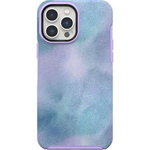 OtterBox Schutzhülle für iPhone 13 Pro Max und iPhone 12 Pro Max Symmetry Series + – Petrichor Mist (lila), Ultra-schlank, rastet auf MagSafe, erhöhte Kanten schützen Kamera und Bildschirm von OtterBox