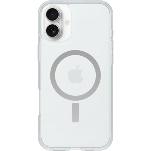 OtterBox React Series MagSafe Hülle für iPhone 16 Plus, stoßfest, sturzsicher, ultraschlank, schützende Hülle, Getestet nach Militärstandard, Transparent OtterBox React Series MagSafe Hülle für iPhone 16 Plus, stoßfest, sturzsicher, ultraschlank, schützende Hülle, Getestet nach Militärstandard, Transparent von OtterBox