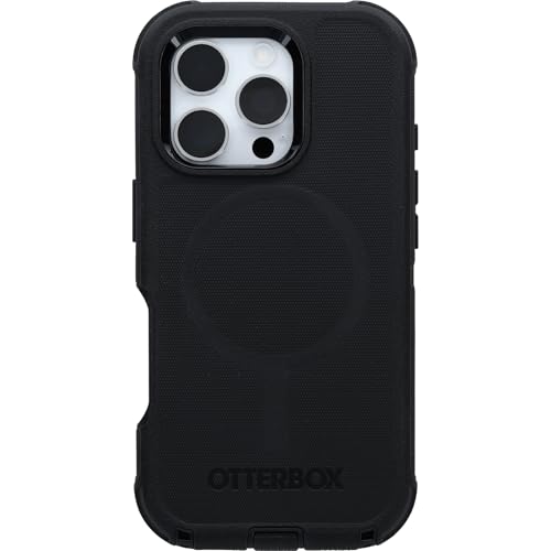 OtterBox Schutzhülle für iPhone 16 Pro Defender Serie, Schwarz von OtterBox