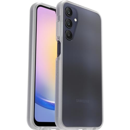 OtterBox Sleek Hülle für Samsung Galaxy A25 5G, stoßfest, sturzsicher, ultraschlank, schützende Hülle, Getestet nach Militärstandard, Transparent, Keine Einzelhandelsverpackung von OtterBox