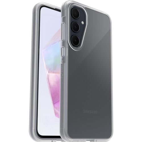 OtterBox Sleek Hülle für Samsung Galaxy A35 5G, stoßfest, sturzsicher, ultraschlank, schützende Hülle, Getestet nach Militärstandard, Transparent - Keine Einzelhandelsverpackung von OtterBox