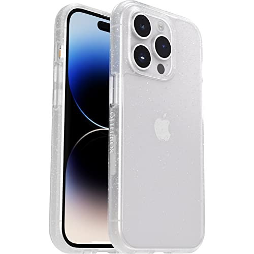 OtterBox Sleek Hülle für iPhone 14 Pro, stoßfest, sturzsicher, ultraschlank, schützende Hülle, Getestet nach Militärstandard, Keine Einzelhandelsverpackung, Stardust OtterBox Sleek Hülle für iPhone 14 Pro, stoßfest, sturzsicher, ultraschlank, schützende Hülle, Getestet nach Militärstandard, Keine Einzelhandelsverpackung, Stardust von OtterBox