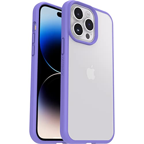 OtterBox Sleek Hülle für iPhone 14 Pro Max, stoßfest, sturzsicher, ultraschlank, schützende Hülle, Getestet nach Militärstandard,Transparent/Lila, Keine Einzelhandelsverpackung OtterBox Sleek Hülle für iPhone 14 Pro Max, stoßfest, sturzsicher, ultraschlank, schützende Hülle, Getestet nach Militärstandard,Transparent/Lila, Keine Einzelhandelsverpackung von OtterBox