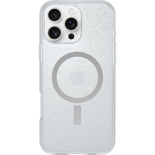 OtterBox Sleek Series MagSafe Hülle für iPhone 16 Pro Max, stoßfest, sturzsicher, ultraschlank, schützende Hülle, Getestet nach Militärstandard, Stardust, Keine Einzelhandelsverpackung von OtterBox