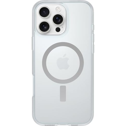 Otterbox Sleek Series MagSafe Hülle für iPhone 16 Pro Max, stoßfest, sturzsicher, ultraschlank, schützende Hülle, Getestet nach Militärstandard, Transparent, Keine Einzelhandelsverpackung von Otterbox