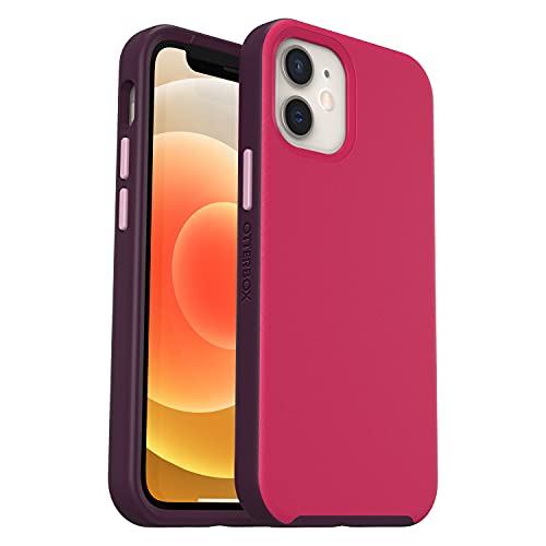 OtterBox Slim Serie Hülle für iPhone 12 mini mit MagSafe, stoßfest, sturzsicher, ultraschlank, dünne schützende Hülle, getestet nach Militärstandard, Rosa/Lila von OtterBox