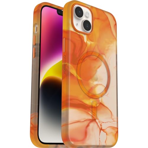 OtterBox Slim & Sturdy Serie Hülle für iPhone 14 Plus mit MagSafe, stoßfest, sturzsicher, ultraschlank, dünne schützende Hülle, Getestet nach Militärstandard, Orange OtterBox Slim & Sturdy Serie Hülle für iPhone 14 Plus mit MagSafe, stoßfest, sturzsicher, ultraschlank, dünne schützende Hülle, Getestet nach Militärstandard, Orange von OtterBox