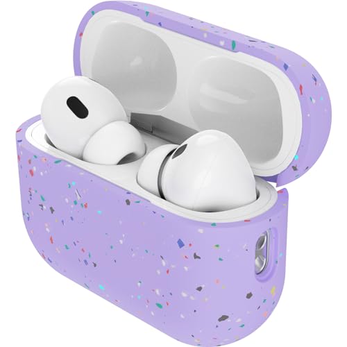 OtterBox Soft Touch Headphone Case für AirPods Pro (2nd gen), stoßfeste, sturzsichere, ultraflache, Kratz- und Abriebfeste Schutzhülle für Apple AirPods, inklusive Karabiner, Mardi Gras von OtterBox