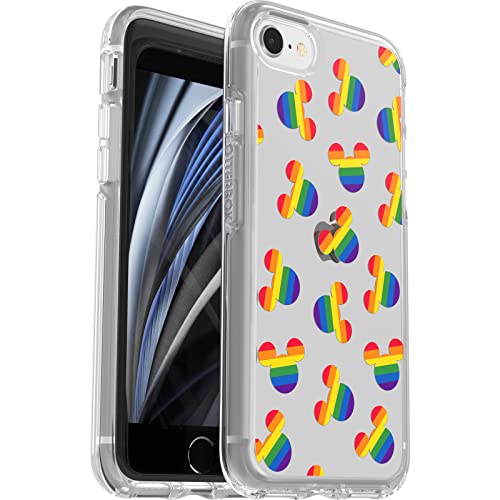 OtterBox Symetry-Serie, transparente Schutzhülle für iPhone SE (3. und 2. Generation) und iPhone 8/7, Micky Pride von OtterBox