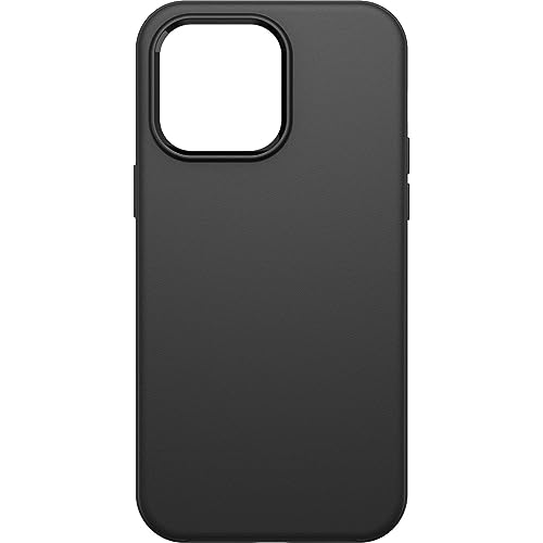 OtterBox Symmetry+ Hülle für iPhone 14 Pro mit MagSafe, stoßfest, sturzsicher, schützende dünne Hülle, 3x getestet nach Militärstandard, antimikrobieller Schutz, Schwarz von OtterBox