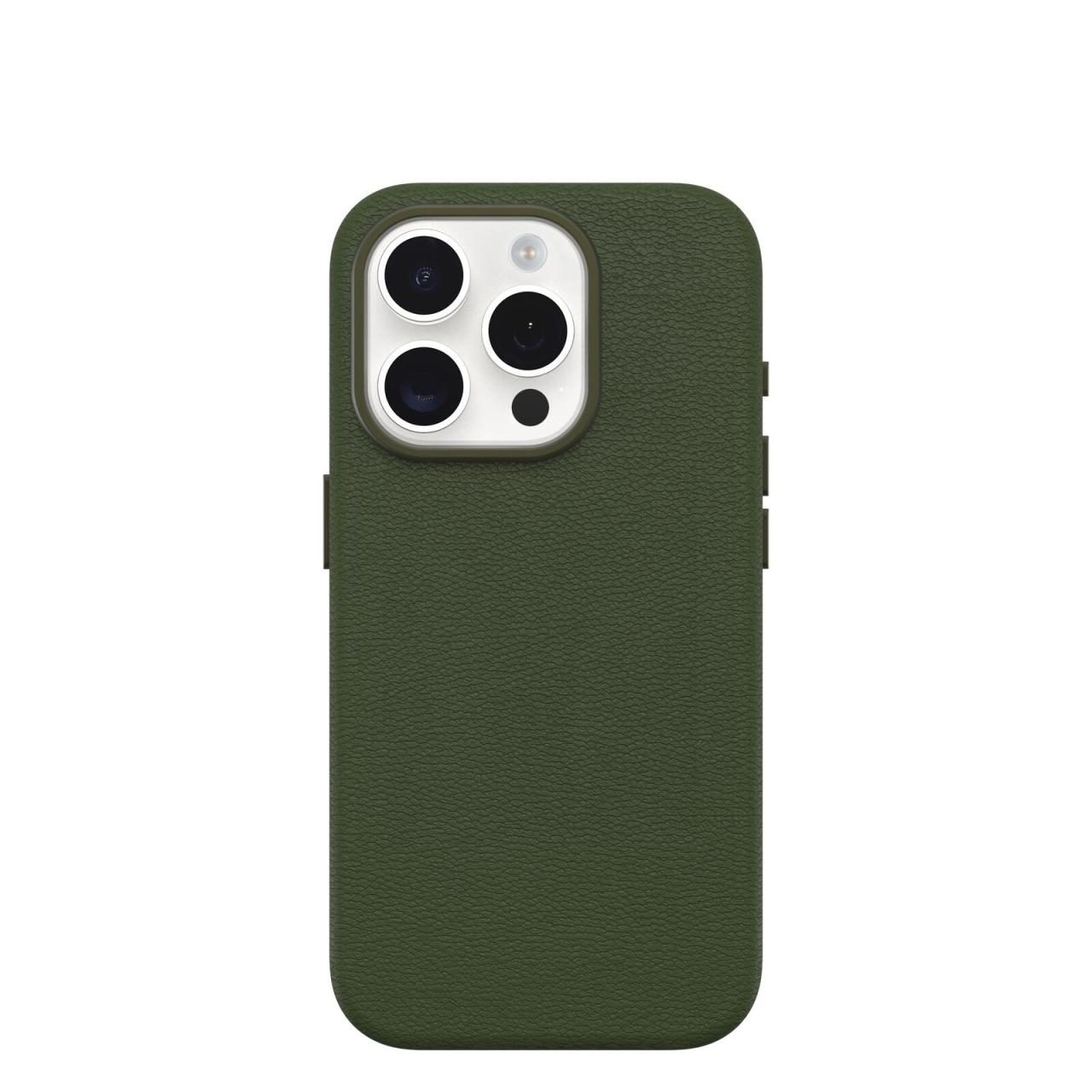 OtterBox Symmetry Cactus Leather Apple 15 iPhone Pro Cactus Groove - green OtterBox Symmetry Cactus Leather Apple 15 iPhone Pro Cactus Groove - green von OtterBox