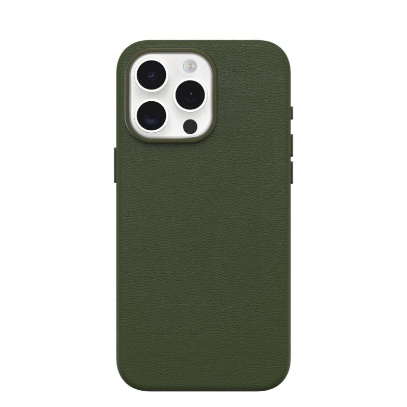OtterBox Symmetry Cactus Leather Apple 15 iPhone Pro Max Cactus Groove - green von OtterBox