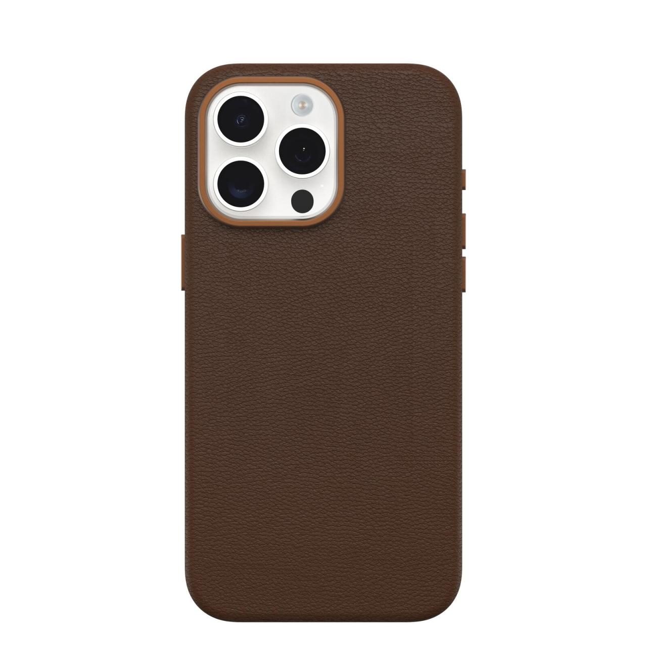 OtterBox Symmetry Cactus Leather Apple 15 iPhone Pro Max Rich Adobe - brown OtterBox Symmetry Cactus Leather Apple 15 iPhone Pro Max Rich Adobe - brown von OtterBox