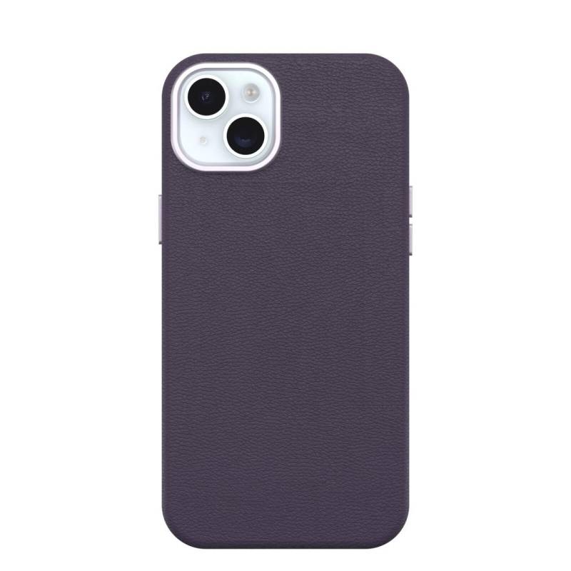 OtterBox Symmetry Cactus Leather Apple iPhone 15 Plus Plum Luxe - purple von OtterBox