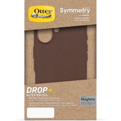 OtterBox Symmetry Cactus Leather Apple iPhone 16 Rich Adobe - brown OtterBox Symmetry Cactus Leather Apple iPhone 16 Rich Adobe - brown von OtterBox