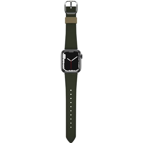 OtterBox Symmetry Cactus Leather Uhrenarmband für Apple Watch 41/40/38mm, weiches, angenehmes und strapazierfähiges für Apple Watch, Grün von OtterBox