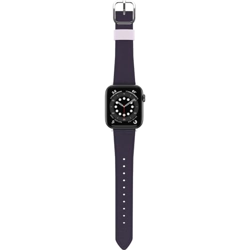 OtterBox Symmetry Cactus Leather Uhrenarmband für Apple Watch 45/44/42mm, weiches, angenehmes und strapazierfähiges für Apple Watch, Lila von OtterBox